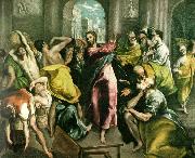 El Greco cleansing of the temple Germany oil painting artist